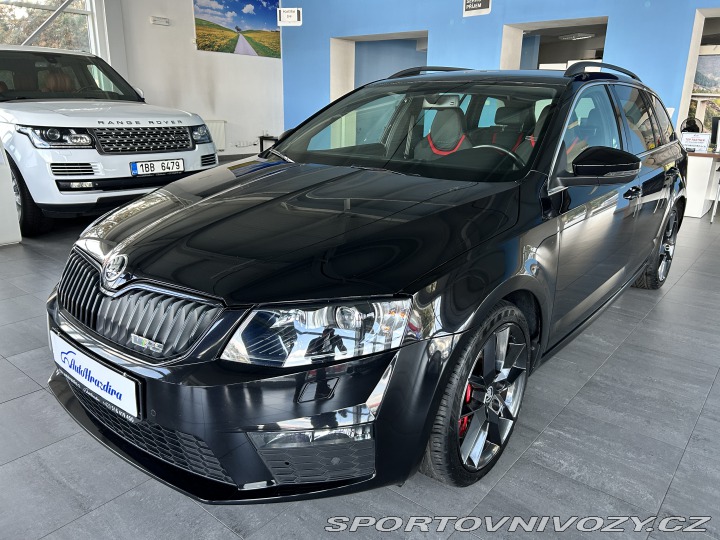 Škoda Octavia RS TSI 162kW,SERVISKA,MANUÁL 2016