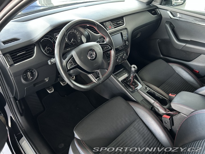 Škoda Octavia RS TSI 162kW,SERVISKA,MANUÁL 2016