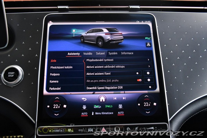 Mercedes-Benz Ostatní modely EQS 450 4M SUV AMG TAŽNÉ HUD 2023