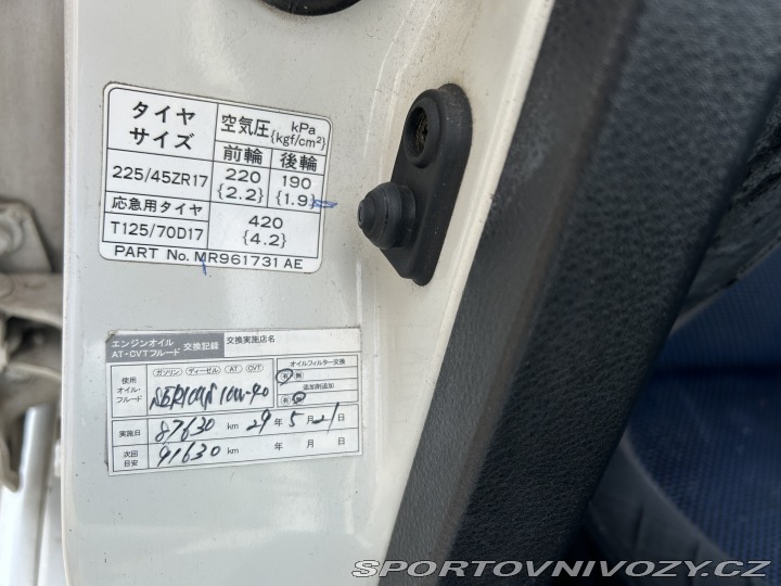 Mitsubishi Lancer EVO RS2 original 2001