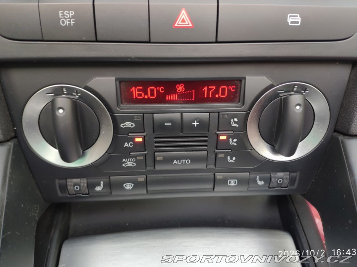 Audi A3 2.0 TFSI 147 kW, CABRIO 2009