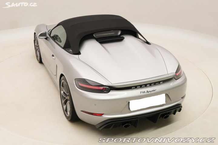 Porsche 718 Spyder PDK| APPROVED |ČR 2021