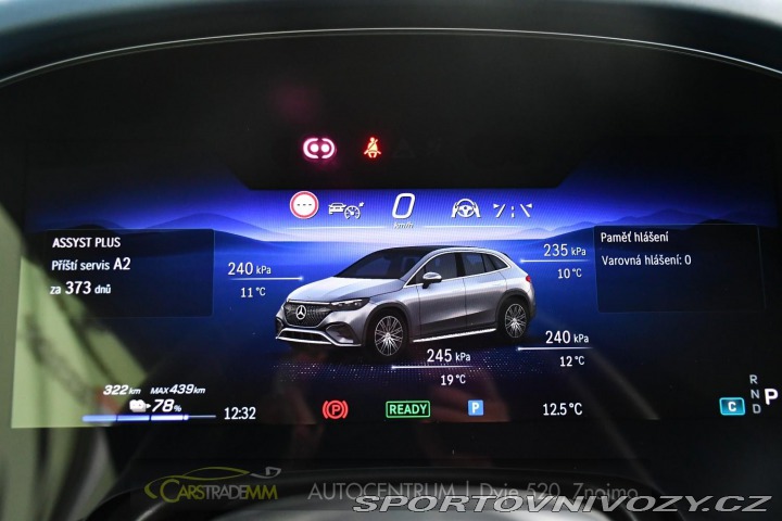 Mercedes-Benz Ostatní modely EQE 500 4M PANOR HYPERSCREEN 2025