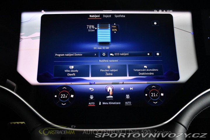 Mercedes-Benz Ostatní modely EQE 500 4M PANOR HYPERSCREEN 2025