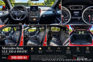 Mercedes-Benz Ostatní modely GLE 3,0   350 d 4MATIC Coupé 1800