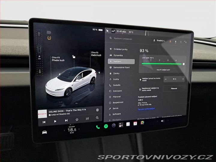Tesla Model 3 Standard Range 60kWh, SoH 2023