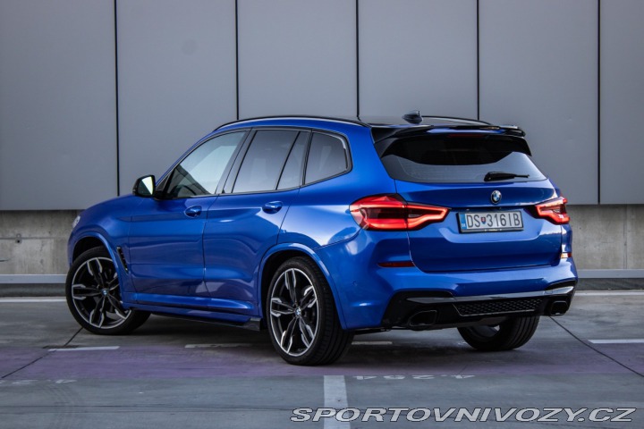 BMW X3 M40i A/T, 265 kW, A8, 5d 2017