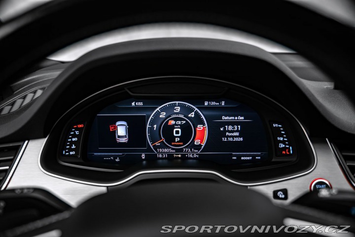Audi SQ7 4,0TDI 7míst HuD BOSE 2017