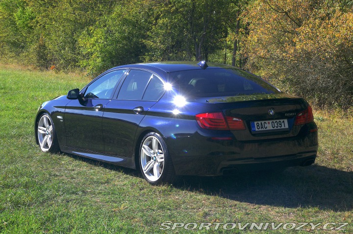 BMW 5 550i XDRIVE automat 4x4 2012