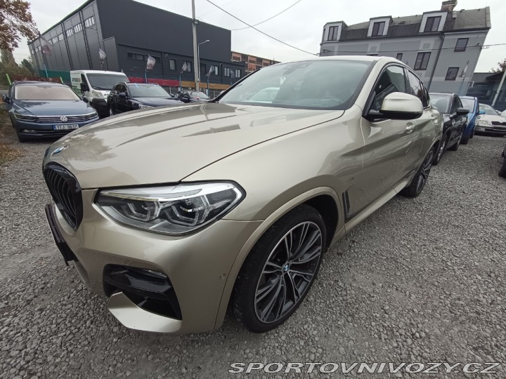 BMW X4 M40d ČR 1.majitel DPH 2020