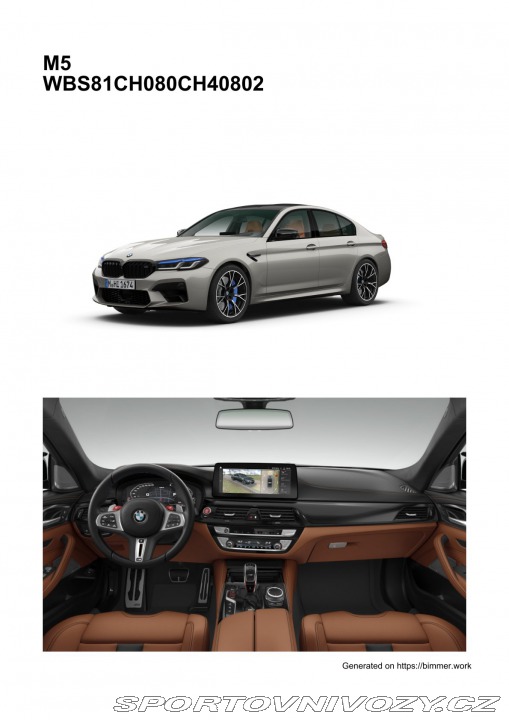 BMW M5 Competition 2021