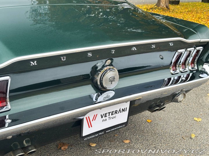 Ford Mustang Fastback „Bullitt“ GT paket, V8 289 1967