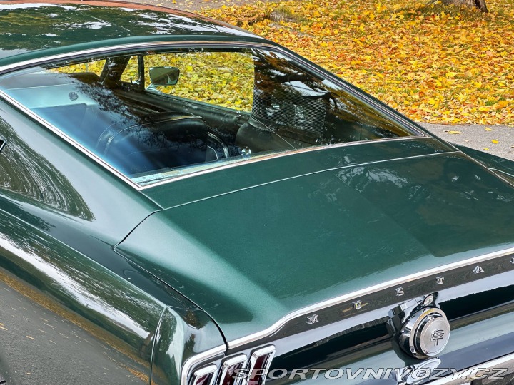 Ford Mustang Fastback „Bullitt“ GT paket, V8 289 1967