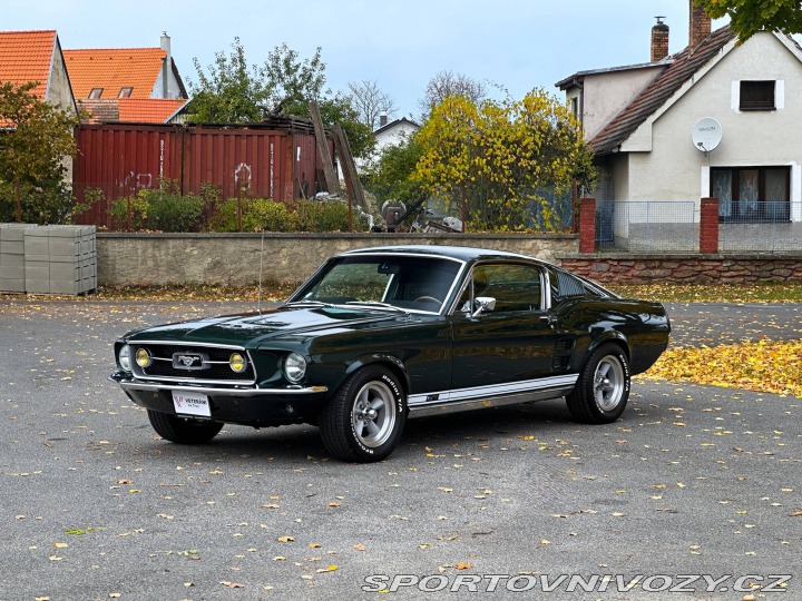 Ford Mustang Fastback „Bullitt“ GT paket, V8 289 1967
