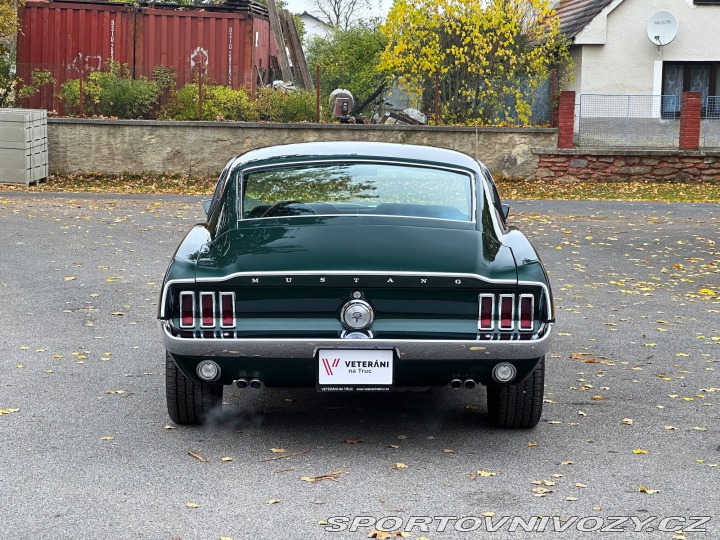 Ford Mustang Fastback „Bullitt“ GT paket, V8 289 1967