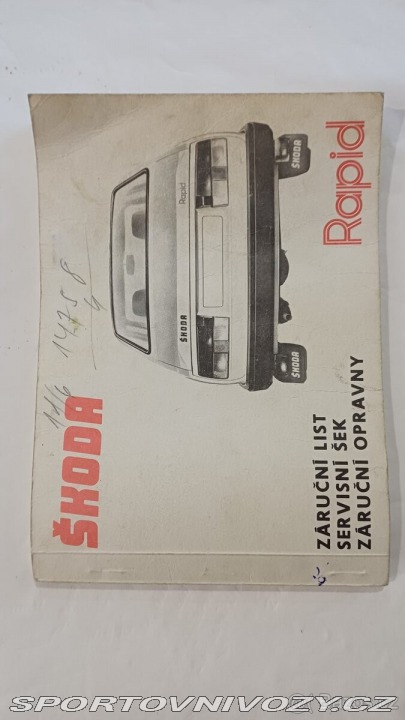 Škoda Ostatní modely Rapid 130 5speed 1986
