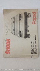Škoda Ostatní modely Rapid 130 5speed 1986
