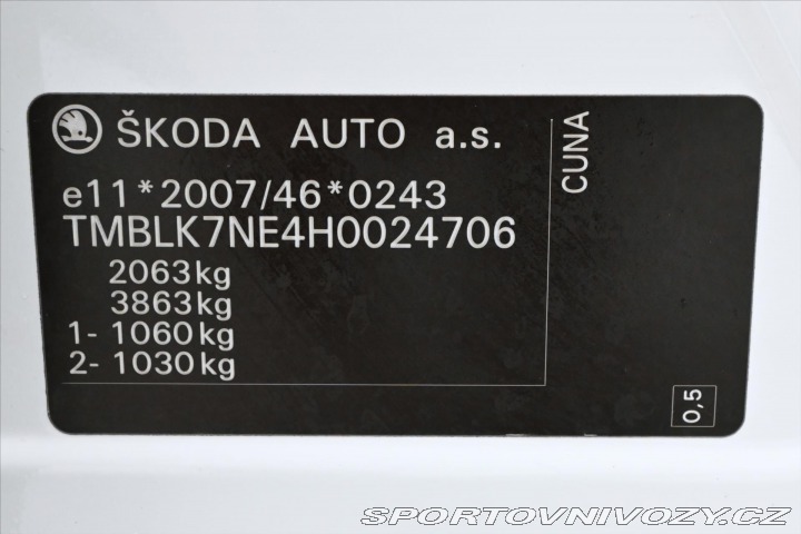 Škoda Octavia RS 2,0 TDI 135kW RS Záruka a 2016