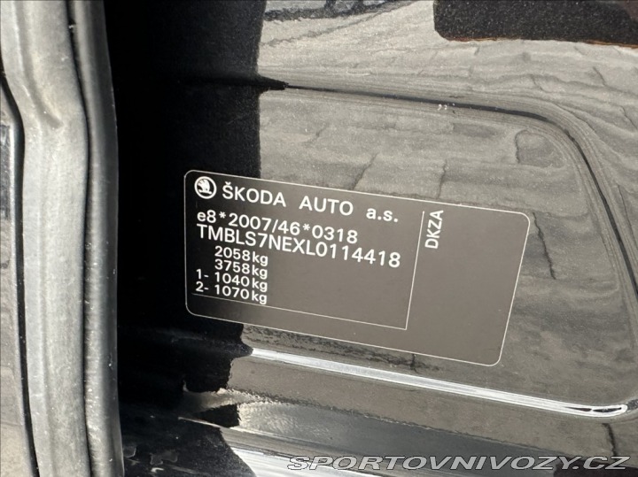Škoda Ostatní modely Octavia 2,0 TSI 190PS Style DSG 2020