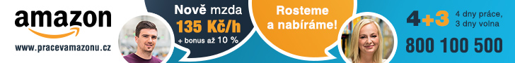 Nové pracovní příležitosti v Amazonu! Nabízíme různé pracovní pozice včetně manažerských v našem distribučním centru blízko Prahy!