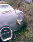 Bugatti Veyron nehoda